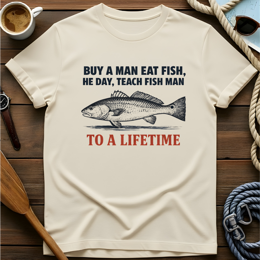 Buy A Man Fish T-Shirt