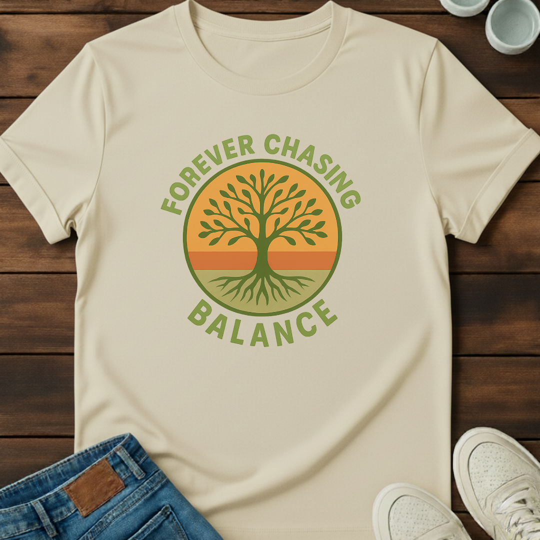 Earthy Tree Balance Tee