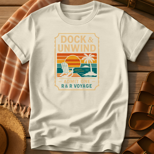 Dock and Unwind Ticket Tee