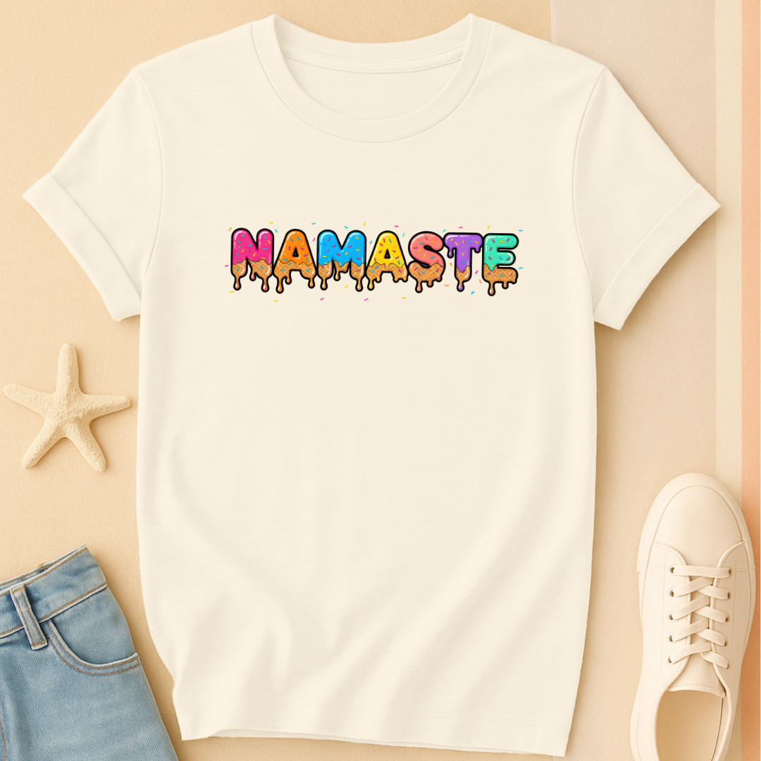 Namaste Drip Cone T-Shirt