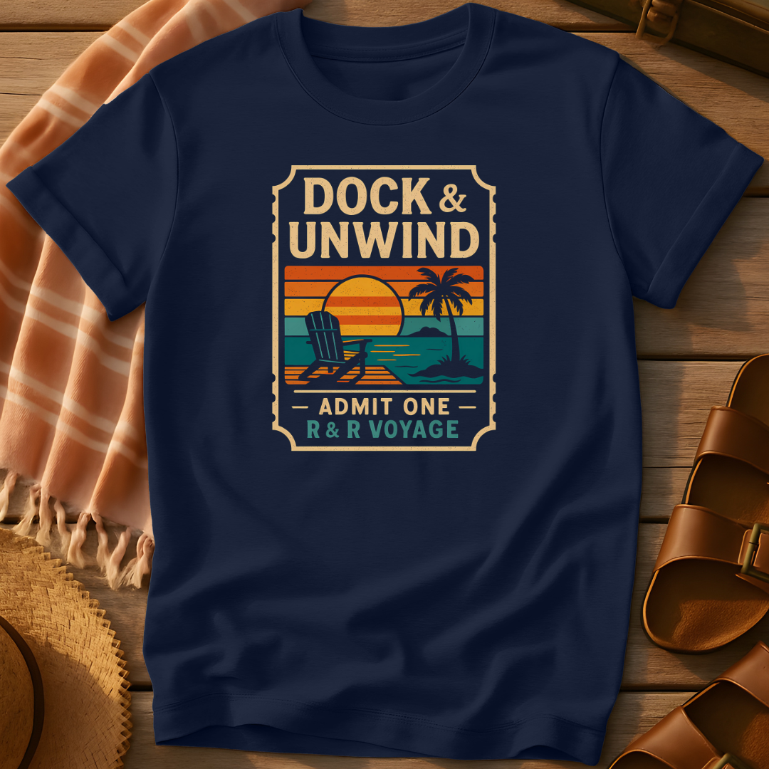 Dock and Unwind Ticket Tee