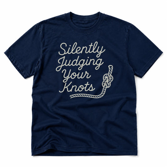 Silently Judging Knots T-Shirt