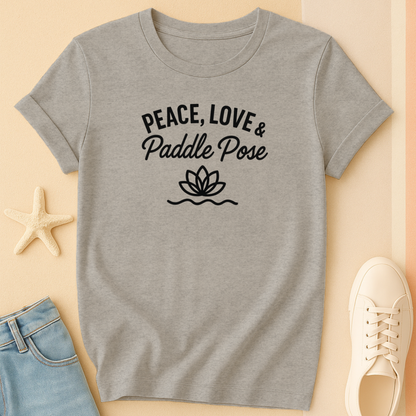 Peace Love Paddle Tee