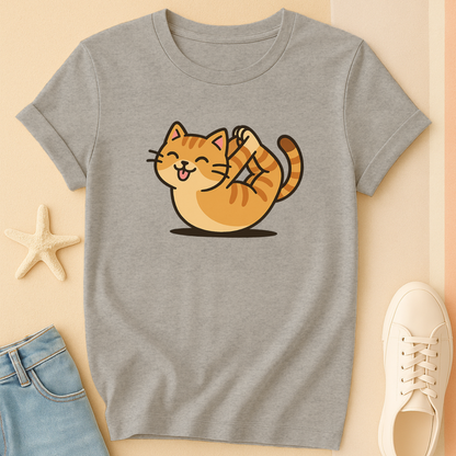 Yoga Color Cat Tee