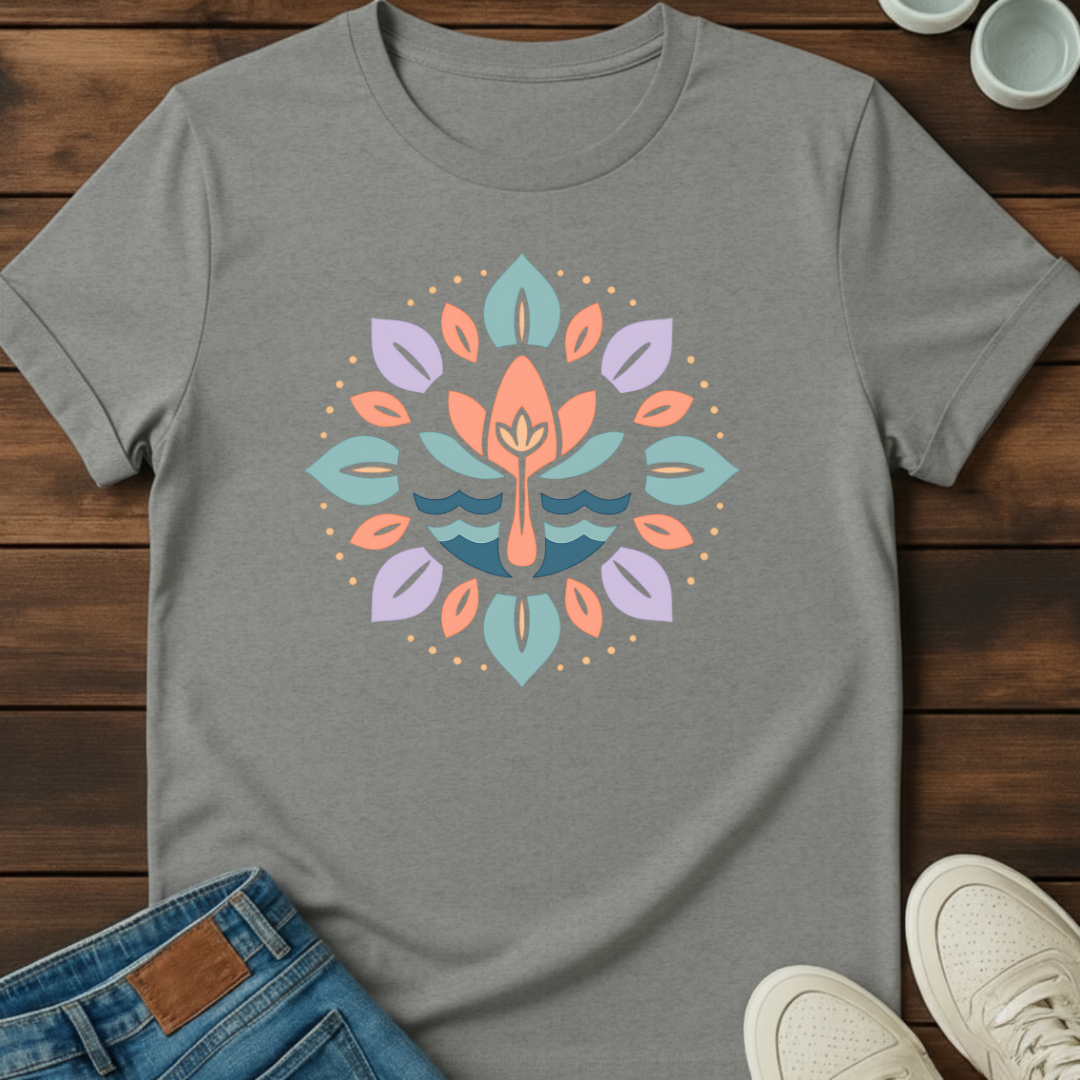Wave Mandala T-Shirt