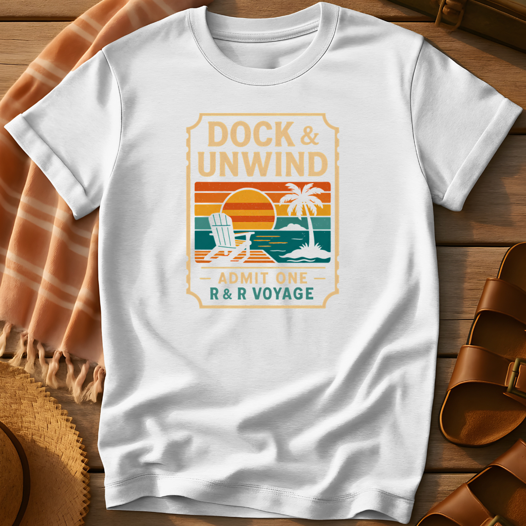 Dock and Unwind Ticket Tee