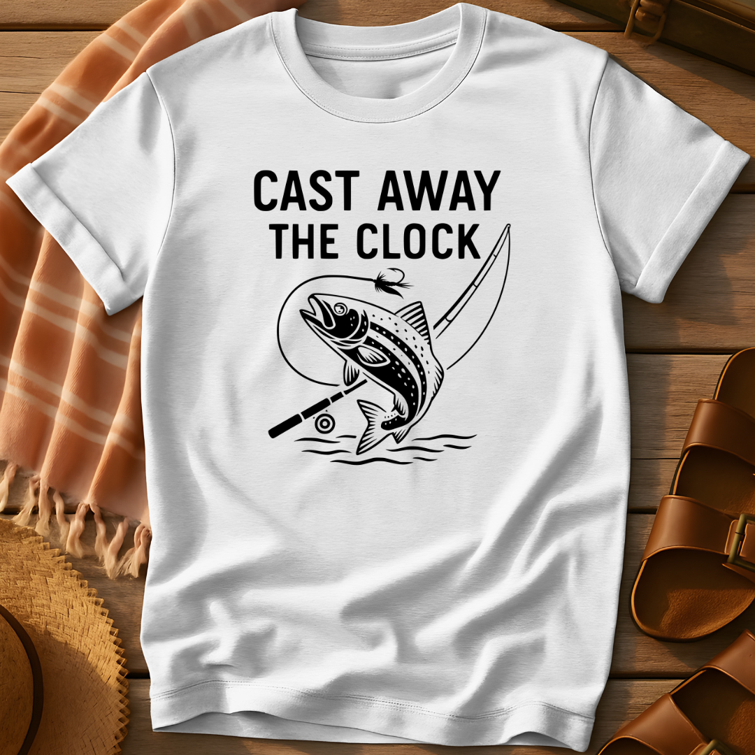 Cast Away Clock Tee