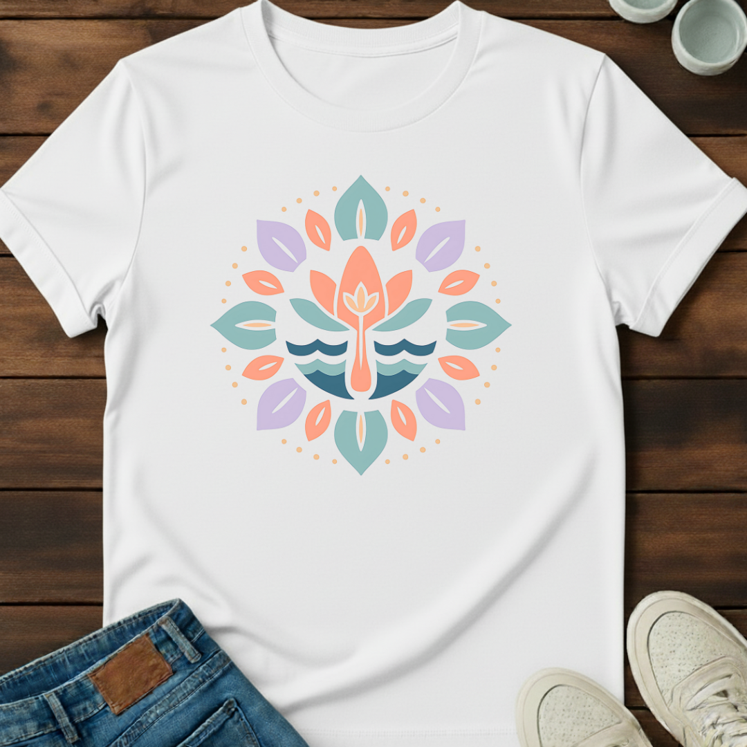 Wave Mandala T-Shirt